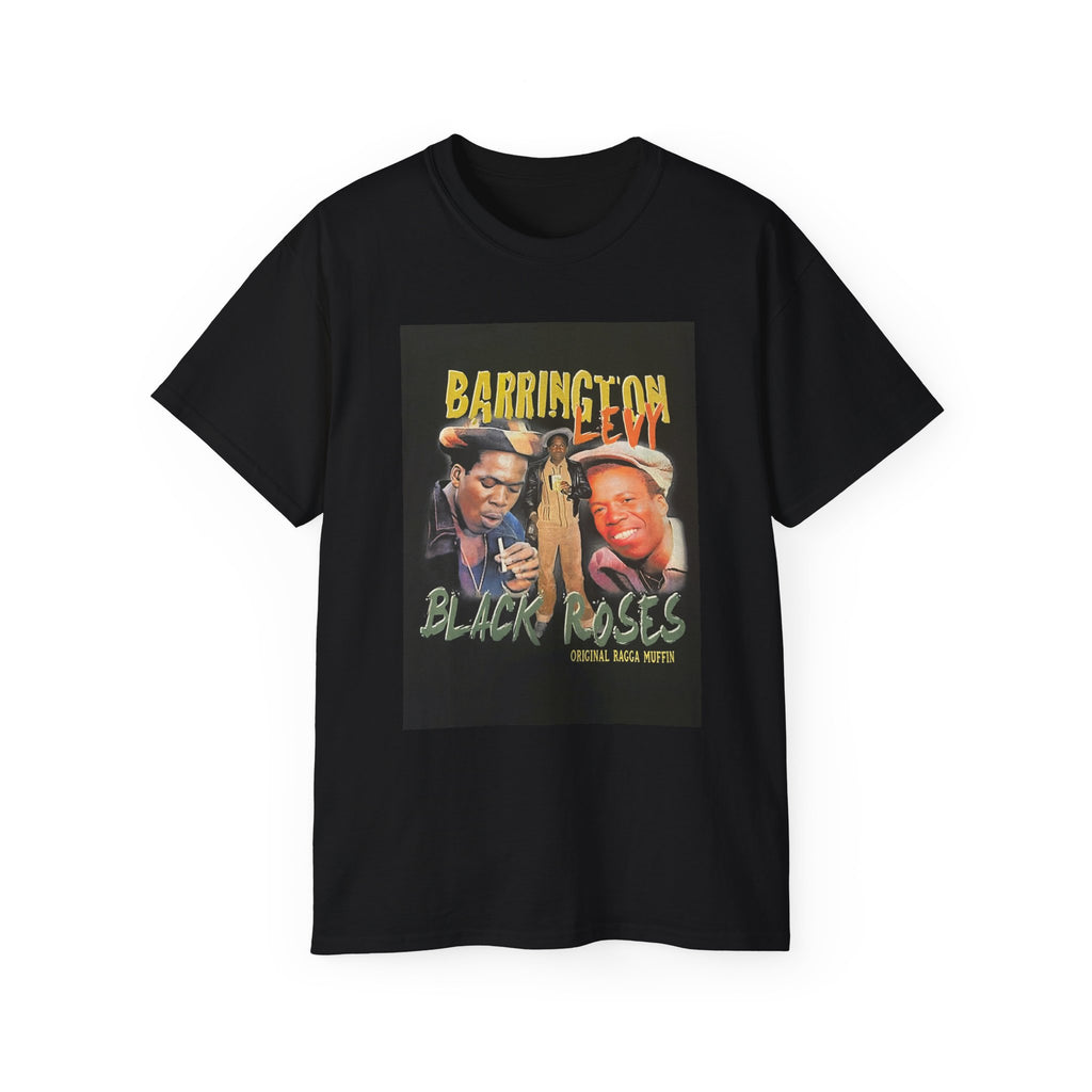 Barrington Levy Black Roses T-Shirt